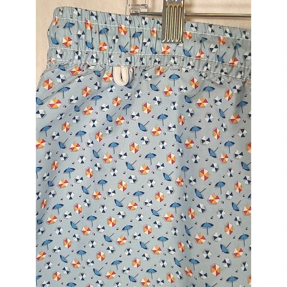 Slate & Stone Swim Trunks Mens Size‎ XL All Over Print Sun Umbrellas
